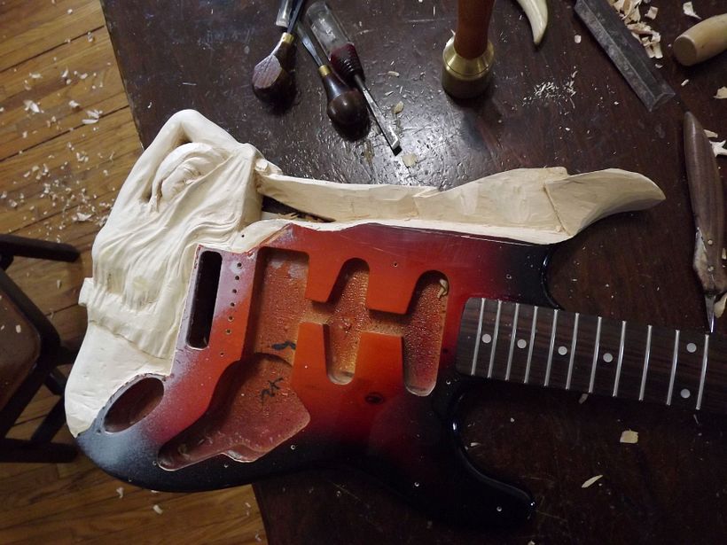How to make a one of a kind guitar. 1