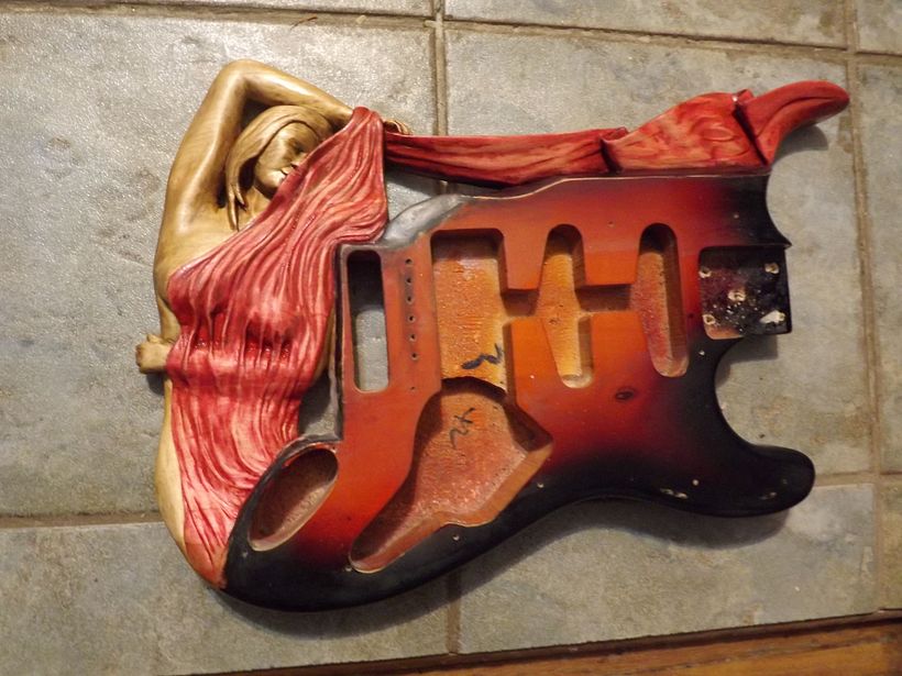 How to make a one of a kind guitar. 1