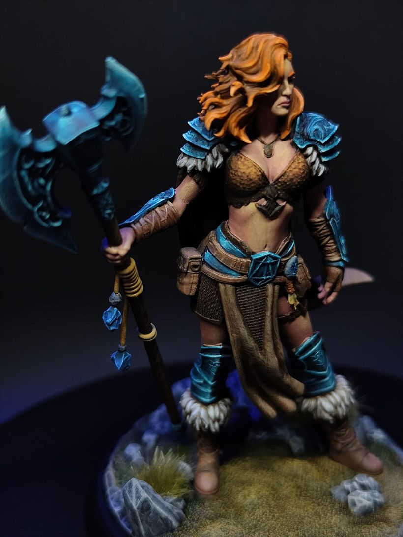 Barbarian - Improving my layering skills 2