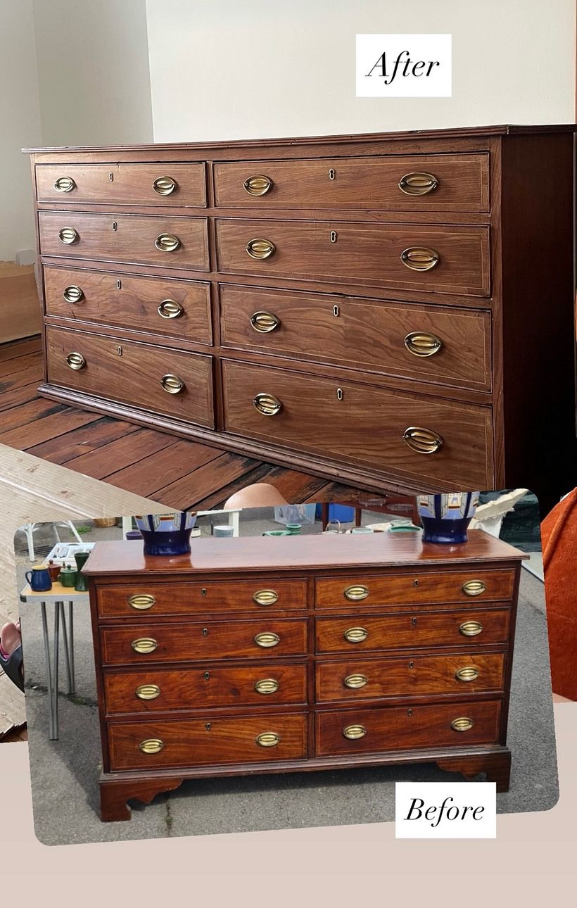 Bank of drawers 1