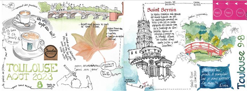 Documentando momentos: desenho e sensações 2