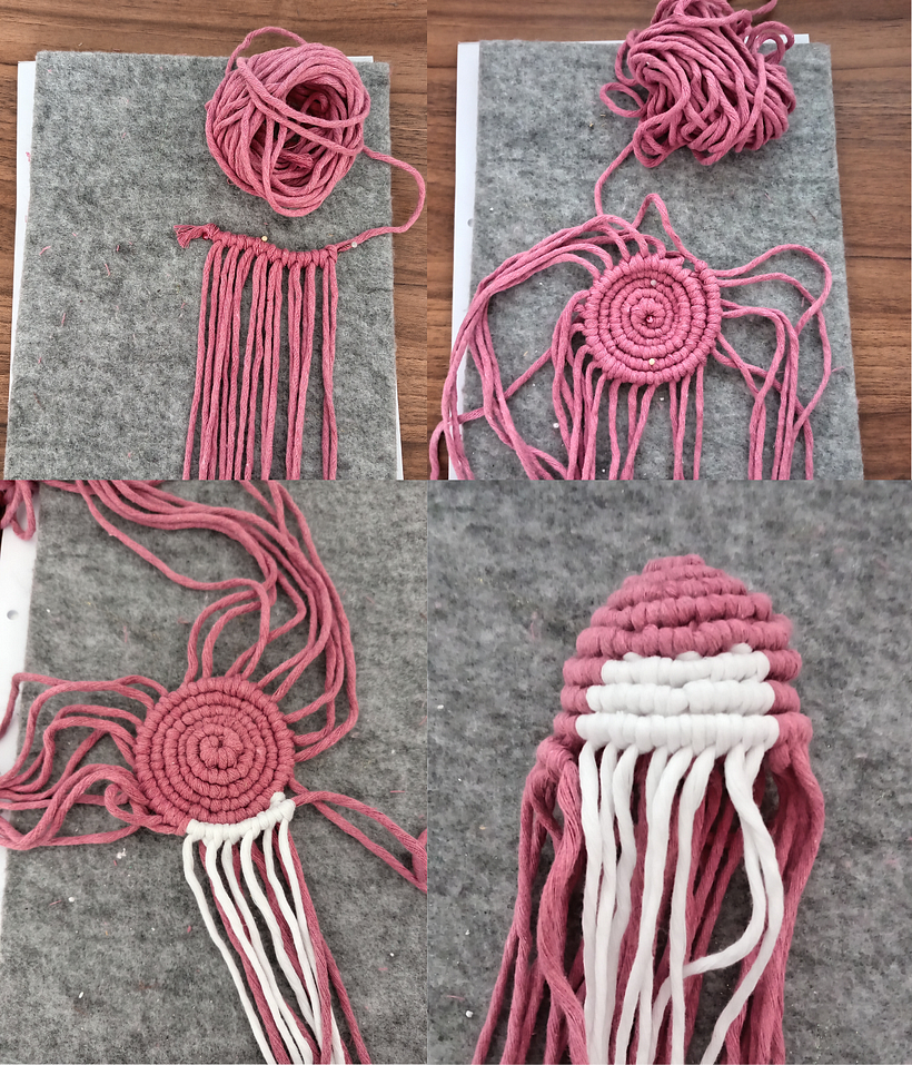 My first 3D-Macrame-Penguin 1