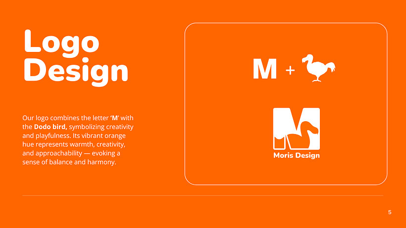 Creating Moris Design Visual Identity Through Canva 5