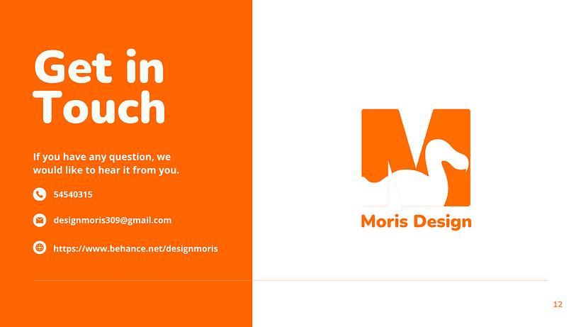 Creating Moris Design Visual Identity Through Canva 12