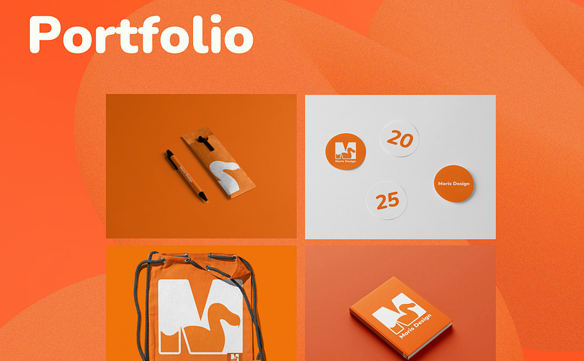 Creating Moris Design Visual Identity Through Canva 3