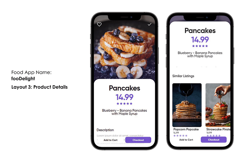 FooDelight UI/UX Design Project 2