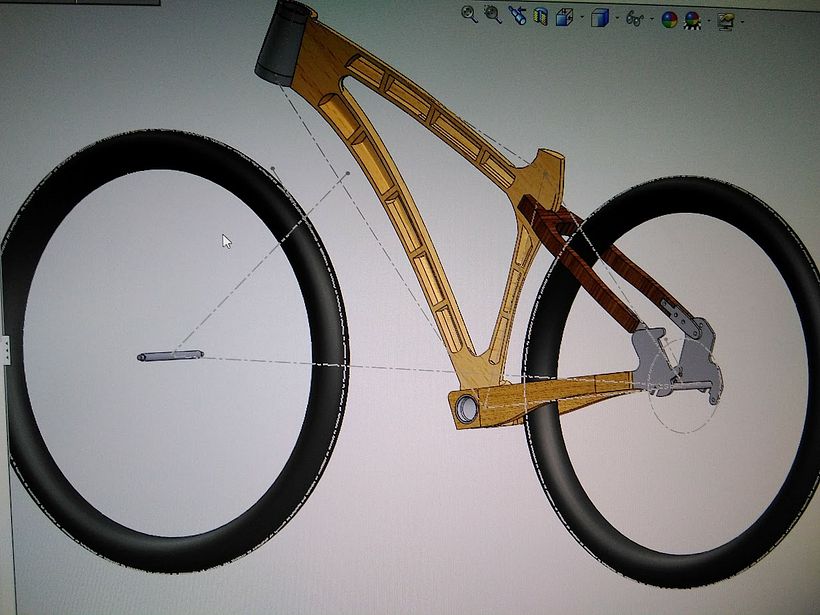 Building a "STICK" bicycle 1