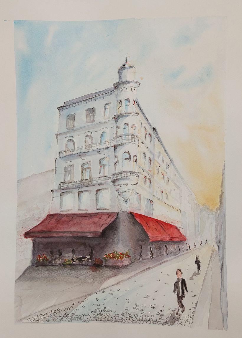 Prague with a Touch of Parisian Café 1