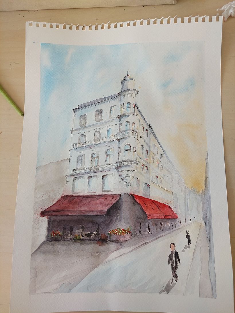 Prague with a Touch of Parisian Café 1