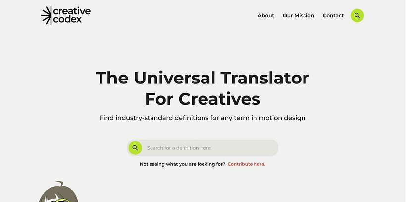 The Creative Codex: Un nuevo lenguaje para la creatividad en motion 1