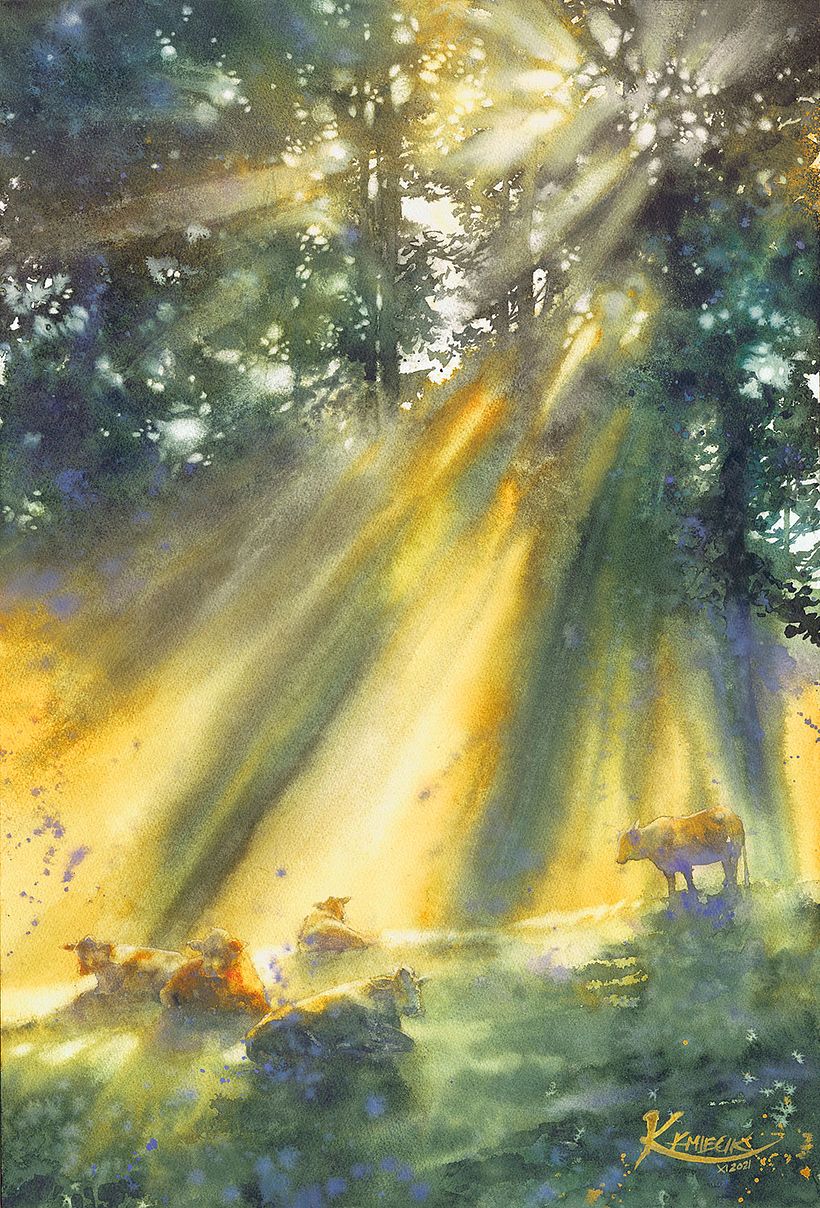 Join my 3-day watercolor workshops in the UK! 1