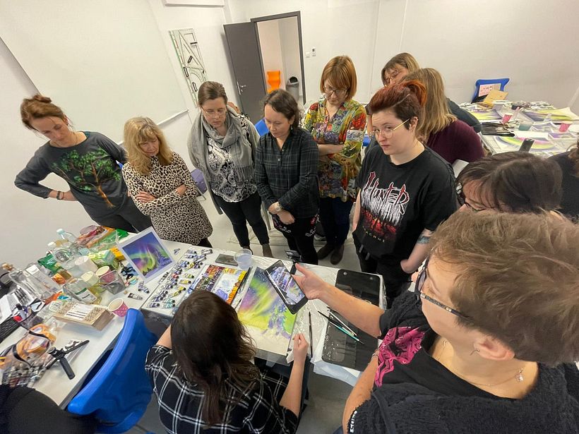 Join my 3-day watercolor workshops in the UK! 6