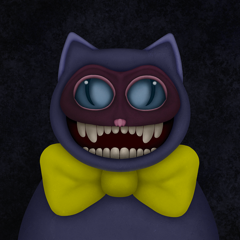 Creepy cat 1