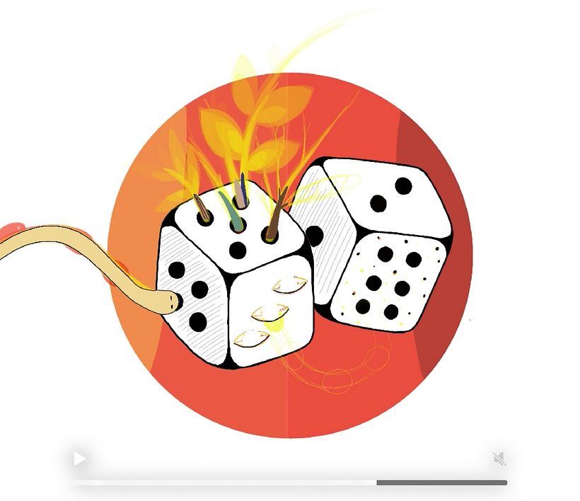 Dice in Parallel Universe 5