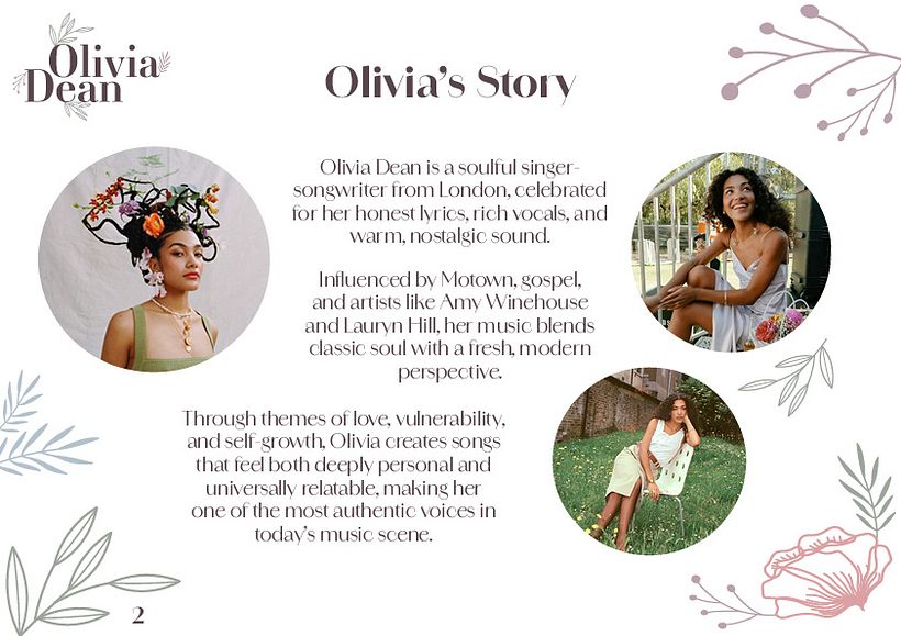 Olivia Dean: Music That Hugs You Back 1