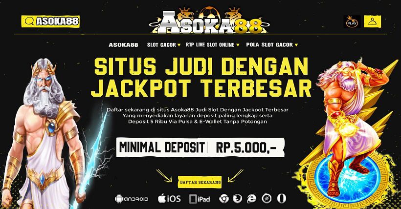 ASOKA88 : Link Situs Slot88 Gacor Dan Rtp Slot Asoka 88 Online Terpercaya 1