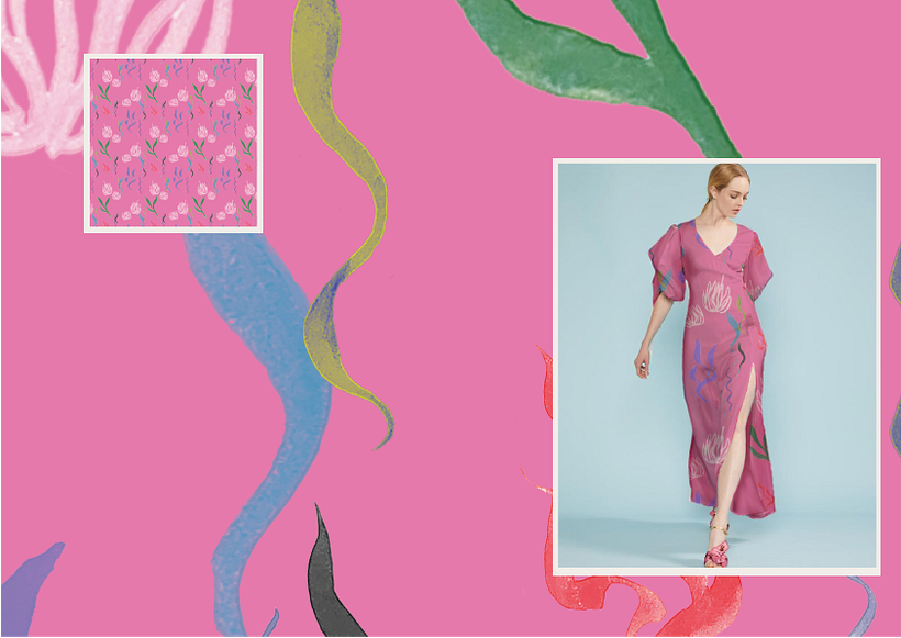 Floral Textile Prints 1