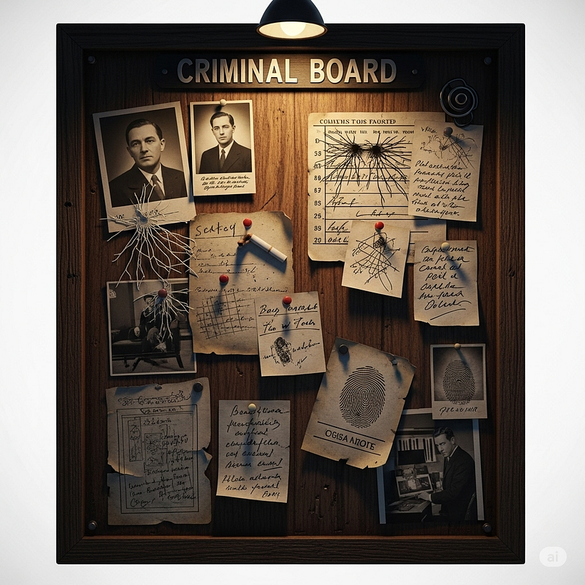 Escrita de História Criminal: Noir " O Sussurro Escarlate" 1