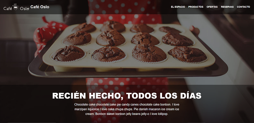 Cafeteria Oslo hecho por J. Alonso 1