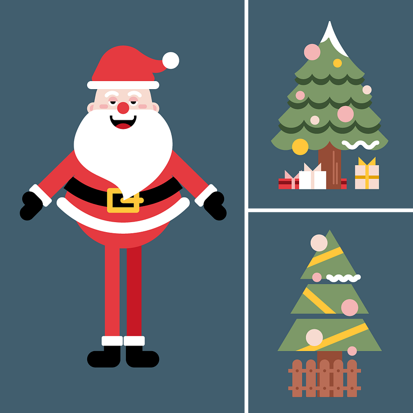【Course Project】Santa Character Animation 4