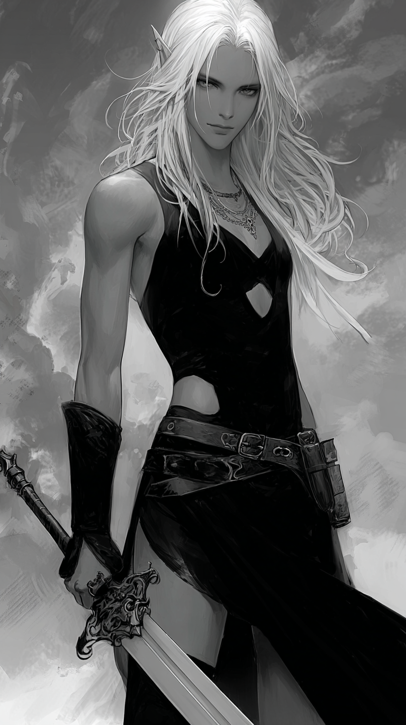Creazione illustrazione per romanzo fantasy 1