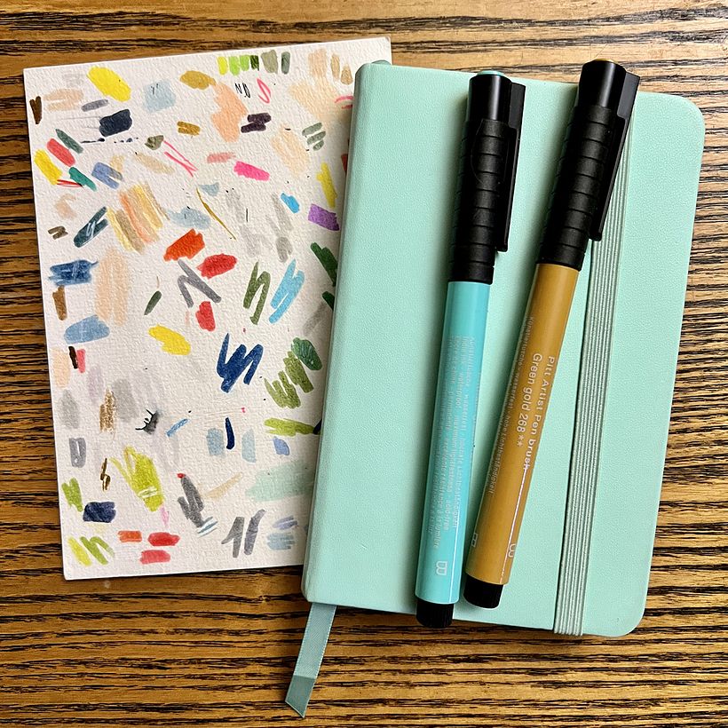 Carnet de gratitude : June 2025 sketchbook 1