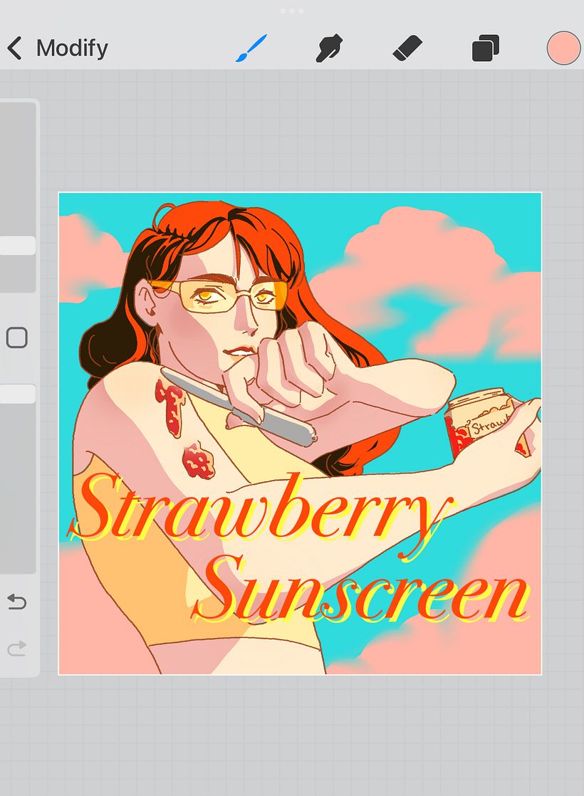Strawberry Sunscreen 1