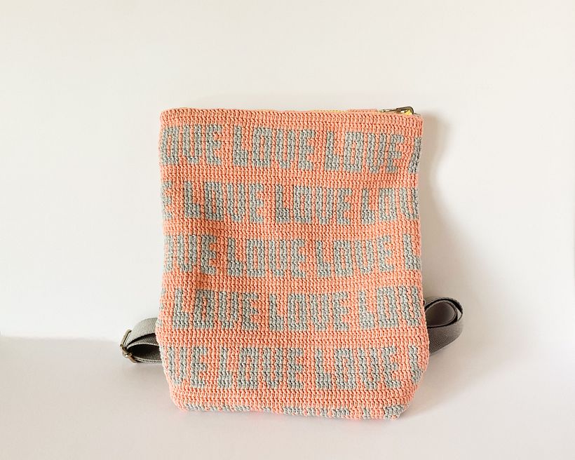 My first tapestry bag - Final Project for the course Introduction to Tapestry 2