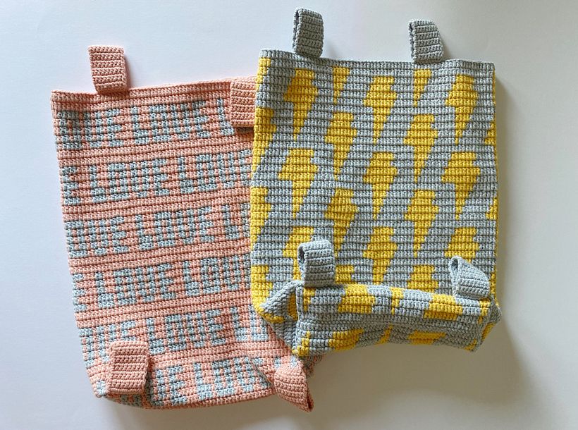 My first tapestry bag - Final Project for the course Introduction to Tapestry 2