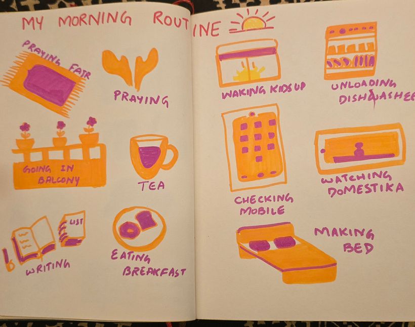 My Morning Routine Prompt 1