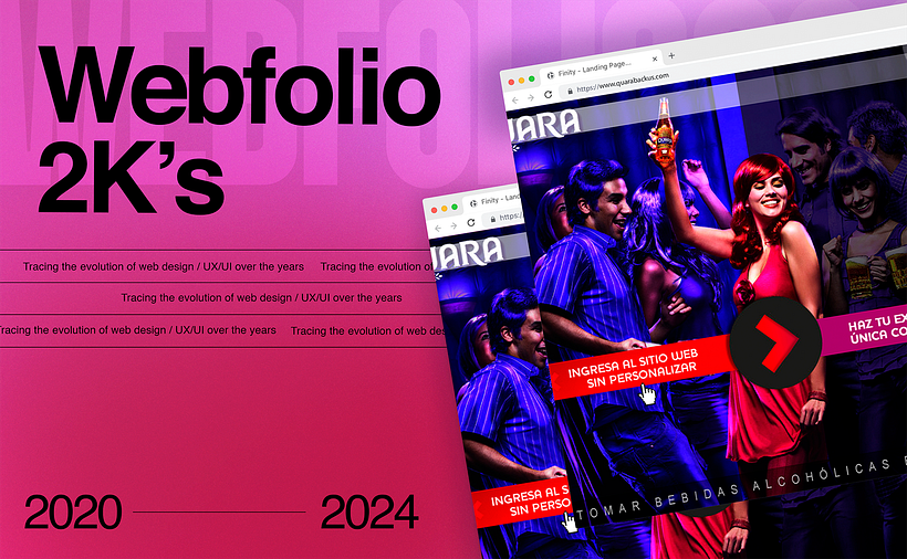 Webfolio 2K's - Diseño UX/UI 1