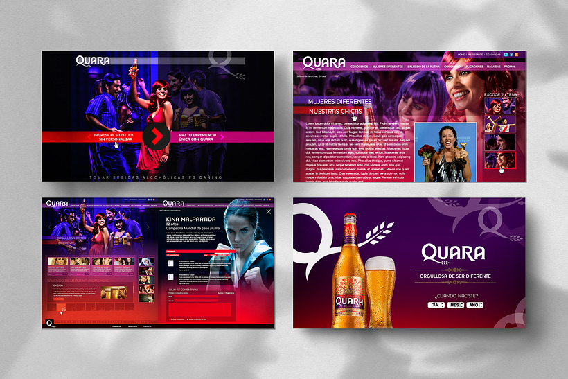 Webfolio 2K's - Diseño UX/UI 2