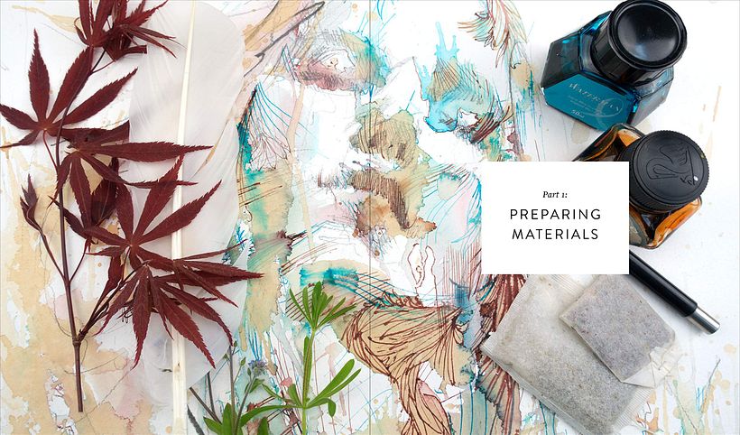 Creating a dynamic floral painting 1