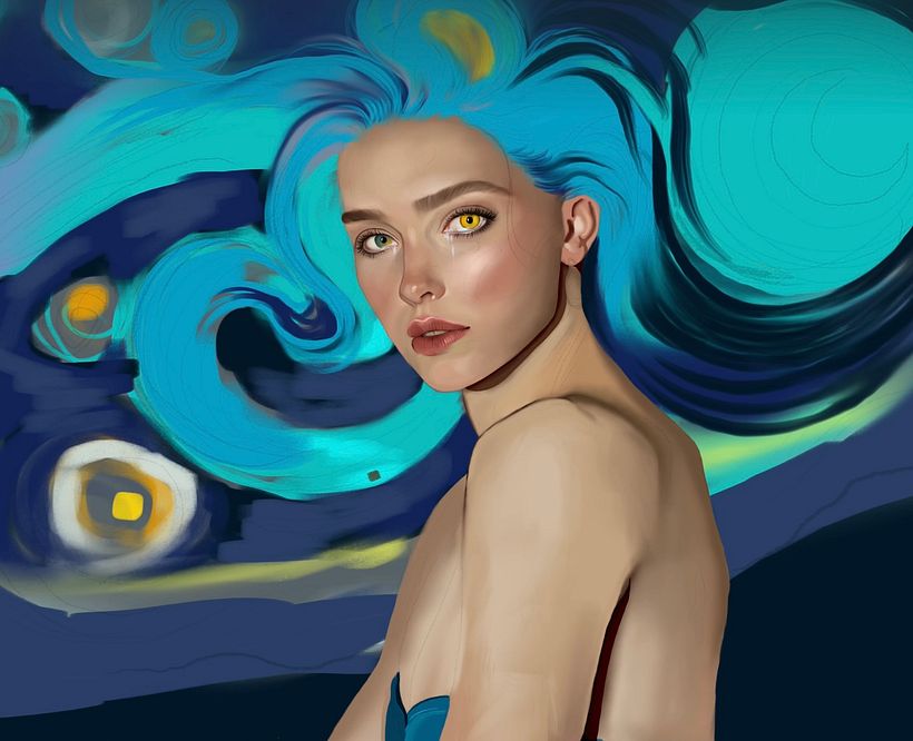 La mujer estrellada 1