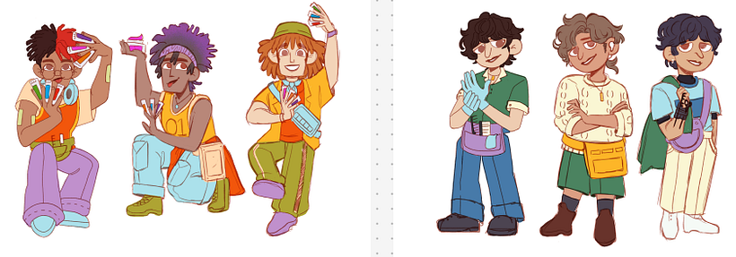 LAZCATSO - GAME CHARACTER DESIGN 2