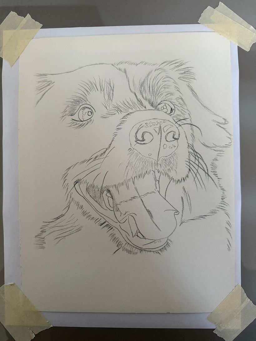 First attempt at hyperrealism with colors  1