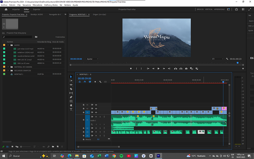 PROYECTO DE CURSO: EDICIÓN DE VIDEO CON PRIMIER PRO 1