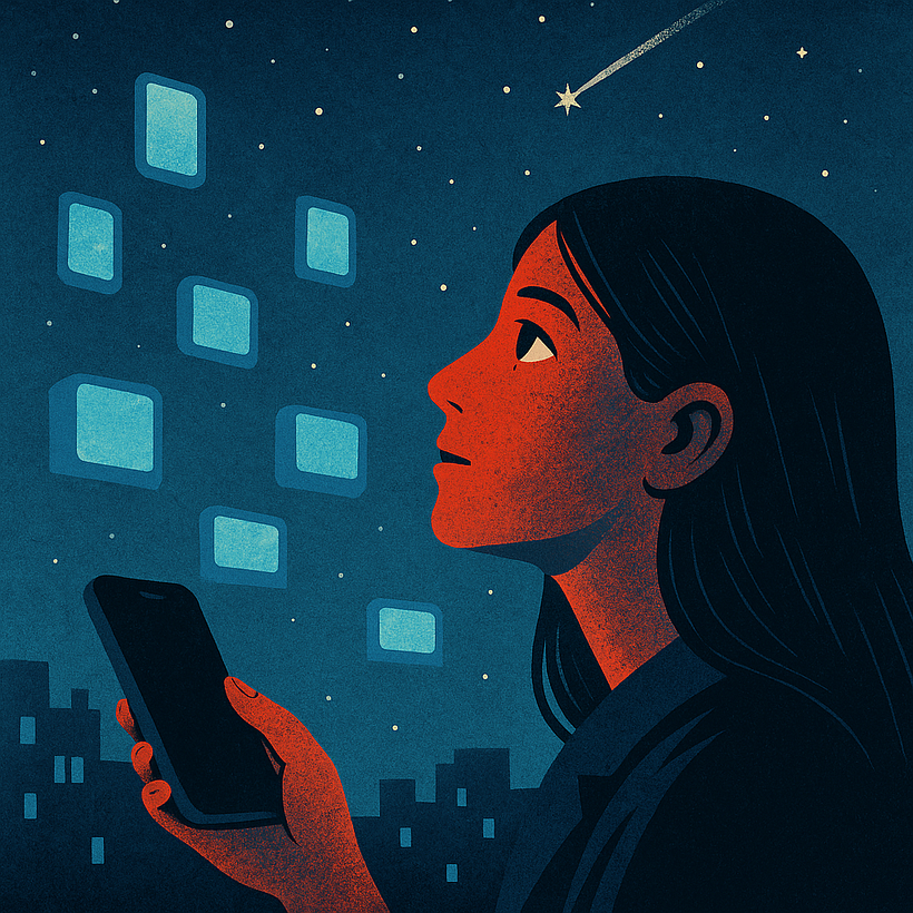 I was reborn when I looked at the sky 1