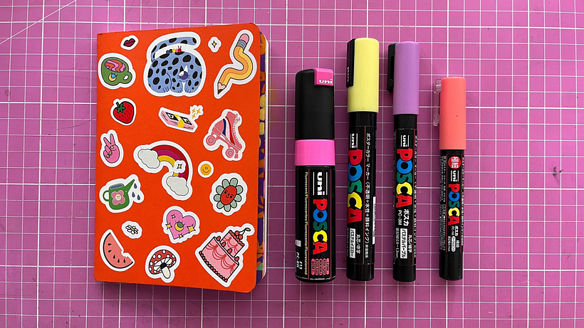 My Botanical Patterns notebook.  1