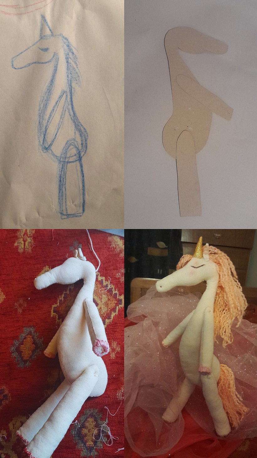 Unicornio de Peluche 1