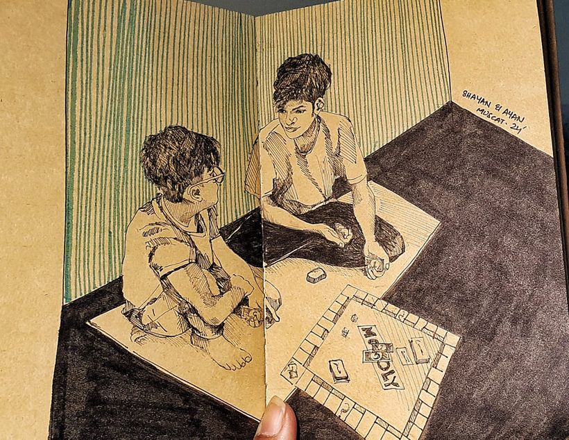 My Project for Illustrated Diary: Fill Your Sketchbook with Experiences 2