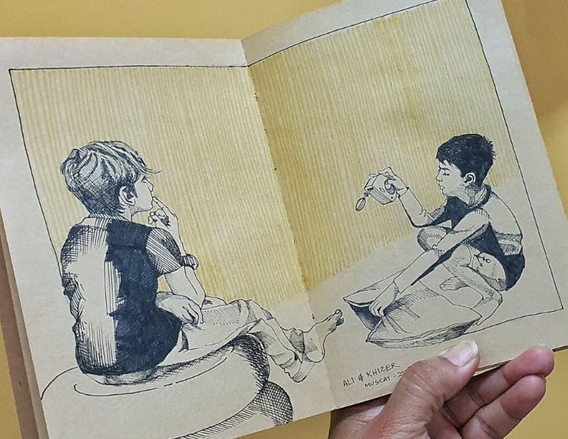 My Project for Illustrated Diary: Fill Your Sketchbook with Experiences 4