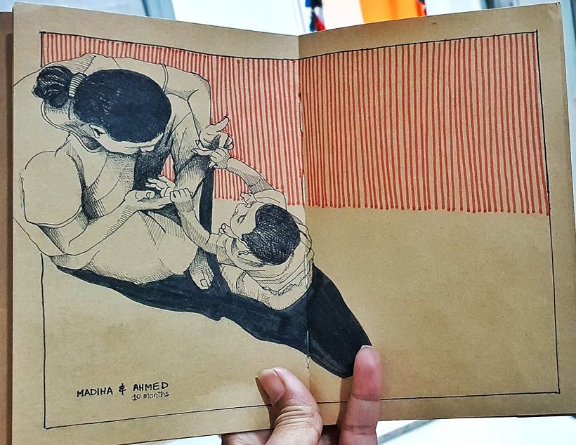My Project for Illustrated Diary: Fill Your Sketchbook with Experiences 6