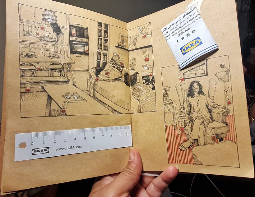 My Project for Illustrated Diary: Fill Your Sketchbook with Experiences 1