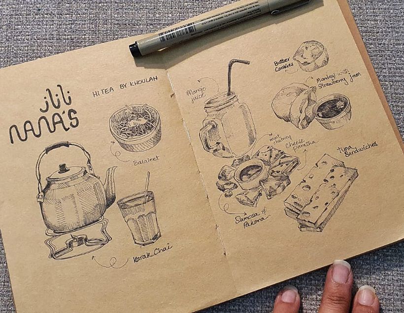 My Project for Illustrated Diary: Fill Your Sketchbook with Experiences 2