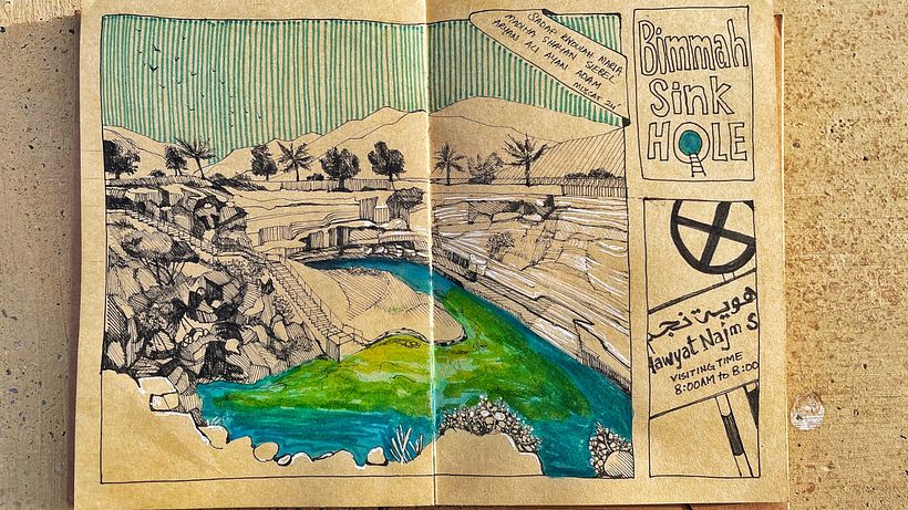 My Project for Illustrated Diary: Fill Your Sketchbook with Experiences 1