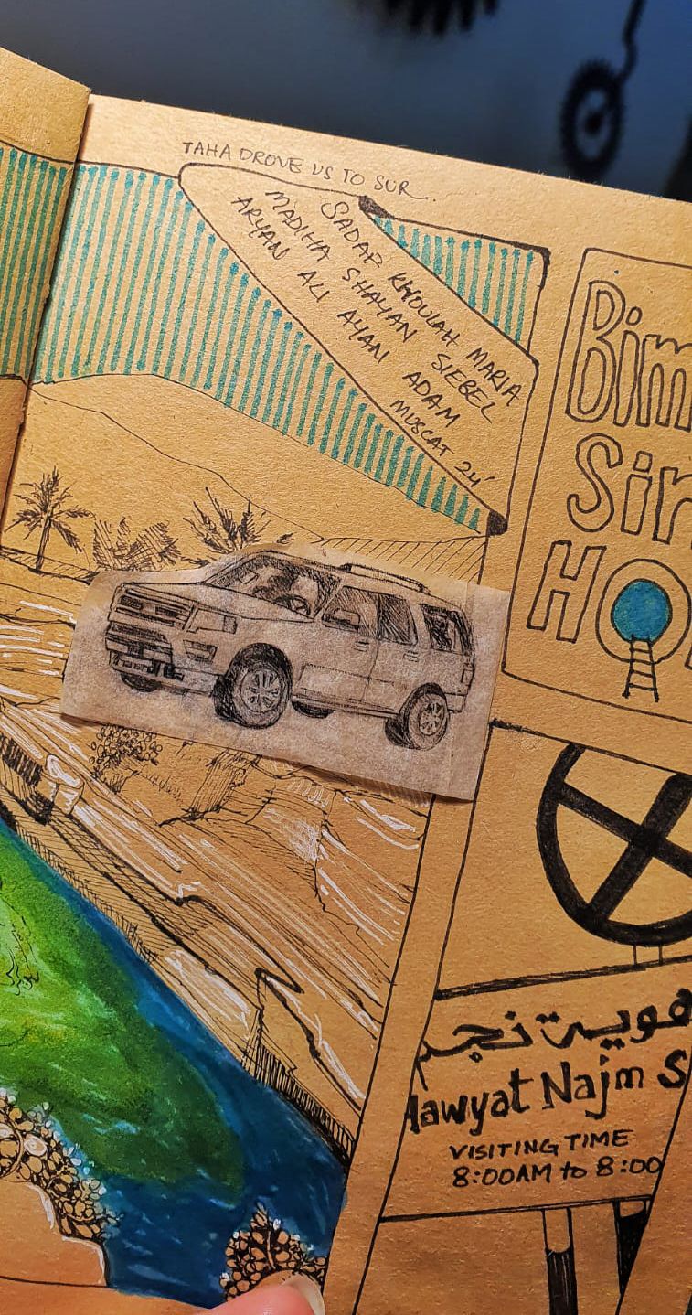 My Project for Illustrated Diary: Fill Your Sketchbook with Experiences 4