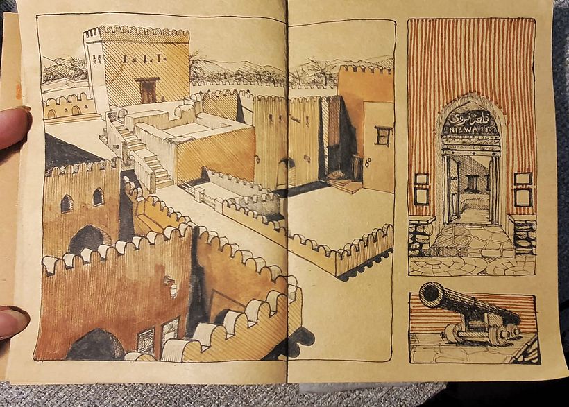 My Project for Illustrated Diary: Fill Your Sketchbook with Experiences 9