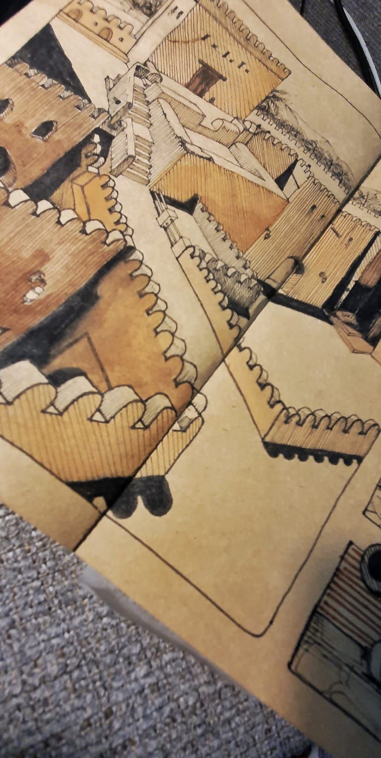 My Project for Illustrated Diary: Fill Your Sketchbook with Experiences 10