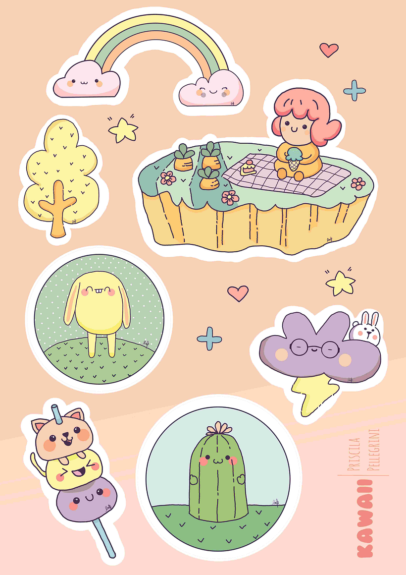 Ilustración Kawaii 1